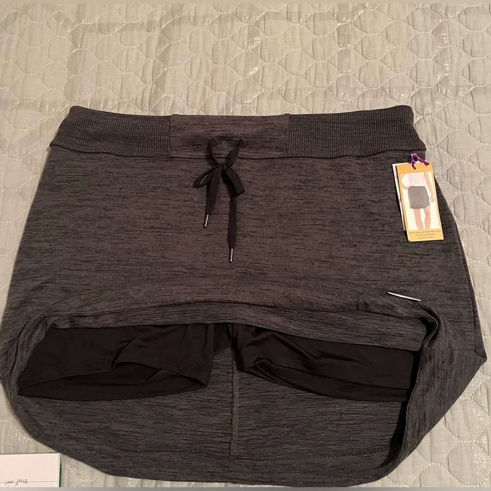Z BY ZOBHA~ GRAY SKORT~XXL~ NWT